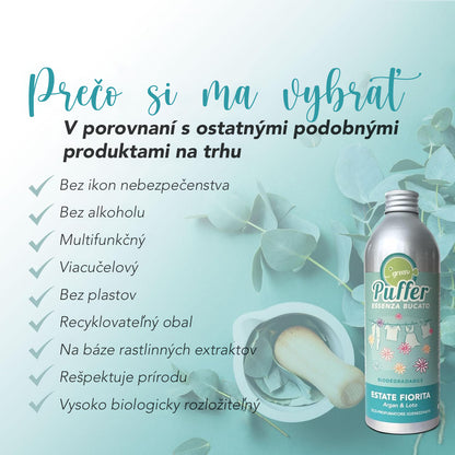 Prírodný Eko parfum do prania Argán & Lotos 500ml