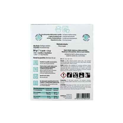 EKO Pracie prúžky 30 praní - Náhrada pracieho prostriedku